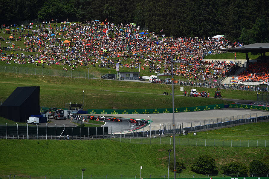 F1 Gp Oostenrijk 2021 Staanplaatsen Formule 1 Grand Prix Van Oostenrijk 2021